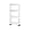 C-White, variant on Hyknon 4 Tier Slim Storage Cart, Mobile Shelving Unit Organizer with wheels, Slide Out Storage Rolling Utility Cart, Plastic Stainless Steel Tower Rack for Kitchen Bathroom Narrow Places, White