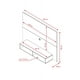 thumbnail image 4 of Mueble Para Tv De Hasta 49 Pulgadas Panel Flotante C/repisa, 4 of 4