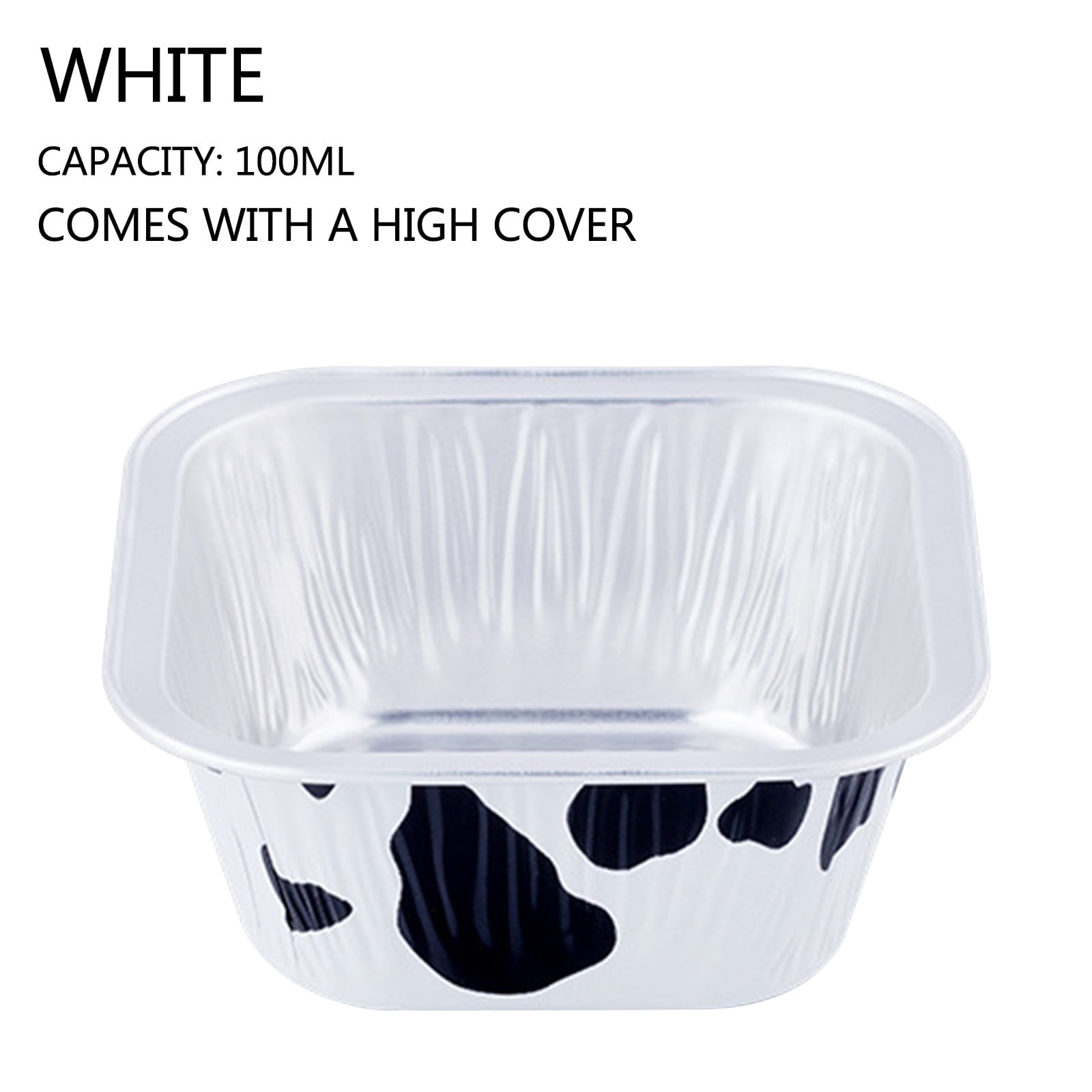 Wmkox8yii Foil Cupcake Cups Square Lid Cupcake Cups, Mini Cupcake Cups