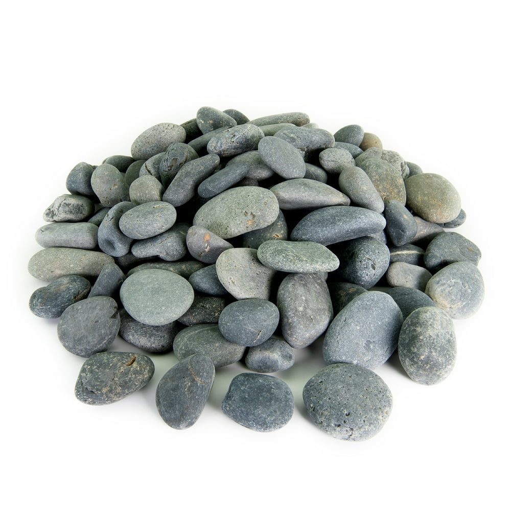 Mexican Beach Pebbles, Round River Rock Landscape Garden Stones 2000 ...