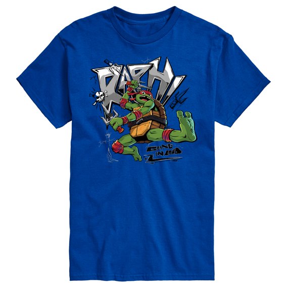 Teenage Mutant Ninja Turtles: Mutant Mayhem - Raphael Going In Loud - Men's Short Sleeve Graphic T-Shirt