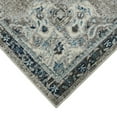 thumbnail image 3 of 8' x 11' Teal Blue Medallion Power Loom Area Rug, 3 of 5