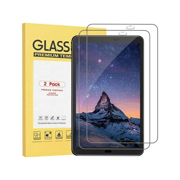 [2-Pack] Screen Protector for Samsung Galaxy Tab A 8.0 inch 2015 Model SM-T350 T351 T355 P350 P355 Tempered Glass Screen Protector Film, S Pen Compatible, Scratch Resistant