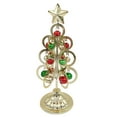 thumbnail image 5 of NIYANGLE Christmas Decorations Mini Christmas Trees 1Pack Golden Iron Tree Shaped Ornament 10.5X9.1X26 Cm, 5 of 8