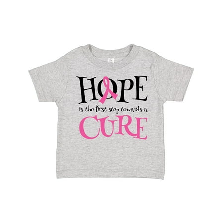 

Inktastic Breast Cancer Hope Quote Girls Toddler T-Shirt