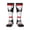 3 Black, variant on Women's Knee High Socks Tuxedo Bow Tie Thermal Soft Knee Long Socks