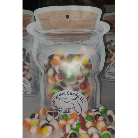 Freeze Dried skittle 4 oz bags Great Taste, Long Lasting, Lightweight
