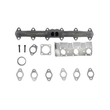 Exhaust Manifold with Gaskets - Compatible with 1999 - 2002 Dodge Ram 2500 5.9L 6-Cylinder Diesel 2000 2001