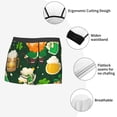 thumbnail image 5 of Kdxio Men's Boxer Briefs with St Patrick's Day10 Print - Comfortable and Breathable Underwear for Everyday Wear, 5 of 7