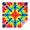 Rainbow Tie Dye, variant on Rainbow Tie Dye Mandala Pattern Square Tablecloth,Waterproof Square Table Cover,Wipeable Spillproof Washable Table Cover for Home Kitchen Party Decor 42"X42"(107x107cm)