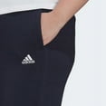 thumbnail image 4 of Adidas Womens Slim fit Track Pants 3X Blue Solid, 4 of 4