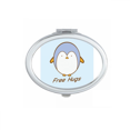 thumbnail image 1 of Penguin Pet Antarctic Hug Mirror Portable Fold Hand Makeup Double Side Glasses, 1 of 3