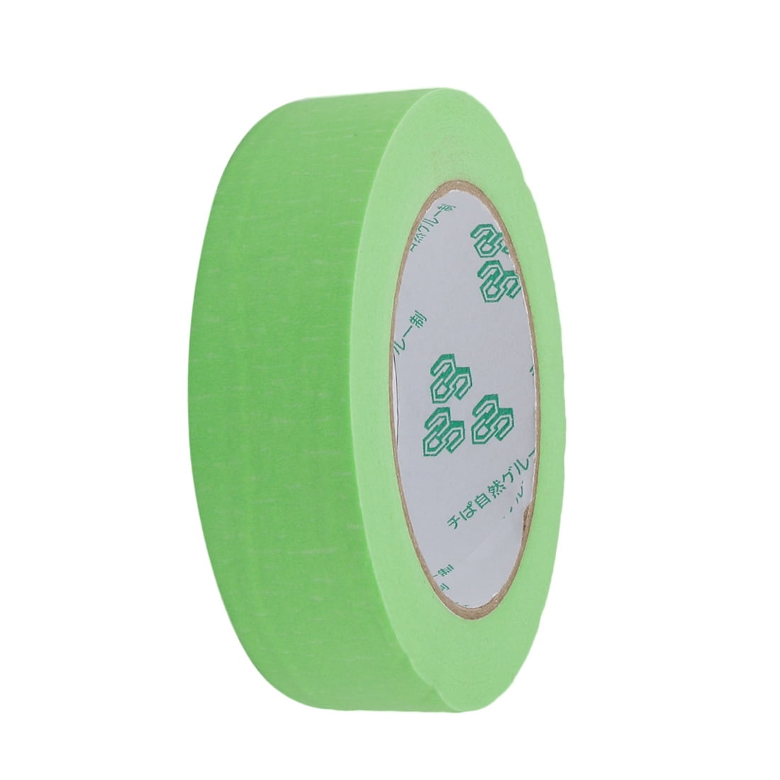 Unique Bargains Crepe Paper General Purpose Masking Tape Green 30mm
