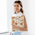 thumbnail image 6 of FORMRS 3 Ring Binder with Pockets 1.5" D-Rings Clip Board 200 Sheets Capacity, Fall Mug Pattern, 6 of 8