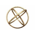 thumbnail image 1 of Benzara BM179369 Metal Dyson Orb Sphere, Large , Gold, 1 of 1