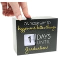 thumbnail image 5 of Pavilion Gift Company MDF & Plastic 30 Day Countdown Calendar, 5.5"W x 4.5"H, Black & Gold, 5 of 7