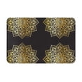 thumbnail image 2 of Uemuo Gold Mandala Printed Door Mat Indoor Doormat 16"x24",Front Back Door Mats Non Slip Entrance Rugs,Inside Doormats for Entryway, 2 of 9