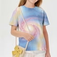 thumbnail image 4 of Bnwani Boys T Shirts Short Sleeve Comfortable Girls Shirts Breathable Tee Multicolor Sizes 3-15, 4 of 9