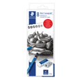 thumbnail image 1 of Set de Dibujo STAEDTLER Mars Lumograph 6B-2H, Borrador, Sacapuntas, 1 of 6
