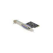 StarTech 1-Port Parallel PCIe to Parallel DB25 LPT Adapter Card PEX1P2