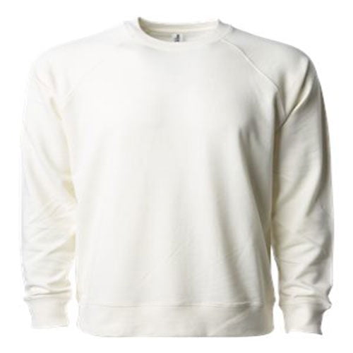 Independent Trading Co. Icon Unisex Lightweight Loopback Terry Crewneck Sweatshirt