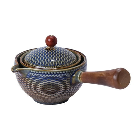 

Honeeladyy Sales Creative 360 Degree Rotating Tea Set Well Off Teapot Cradle Type Semi Automatic Kung Fu Tea Set Househ