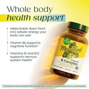 MegaFood Balanced B Complex - 8 B Vitamins - Vitamin B6 & B12 - Vegan - 30 Servings