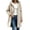 Beige-04, variant on Women's Long Hooded Sherpa Lined Coat Full Zip Warm Mid-Length Winter Jacket with Pockets