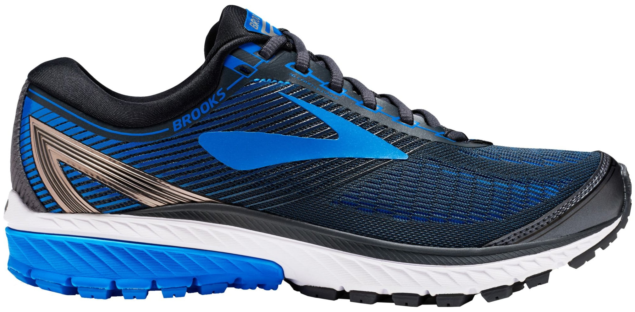 Ghost 10 Running Shoes (Grey/Blue 