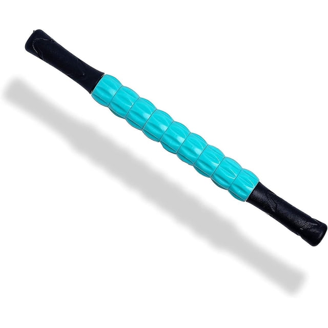 Rodillo de masaje para músculos, espalda, piernas, masajeador de fascia corporal de tejido profundo para tendones de la corva, pantorrilla, dolor de cuello, punto gatillo