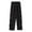 Black, variant on AWZXDE Girls Wide Leg Pants Children Trousers in Pure Color Cargo Style, Fashion Big Kids Daily Casual Long Pants for School Black,6-7 Years