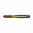 thumbnail image 2 of Vermont Tap & Die TN-3105 High-Speed Steel Straight Fluted Ground Thread Hand Tap, TiN Coated, Round With Square End, Plug Chamfer, #6-40 Thread Size, H2 Pitch Diameter, 3 Flutes, 2 of 2