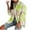 Yellow, variant on Aoujea Shacket Jacket for Women Winter Fashion Colorful Plaid Shirt Loose Casual Windproof Plaid Coat on Clearance S-2XL
