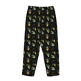 thumbnail image 5 of Xecao Bee Floral Women's Straight Lounge Pajama Pants: The Epitome of Relaxed Sleepwear, 5 of 9