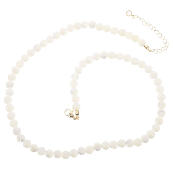 CIMAXIC Party White Pearl Necklace Freshwater Pearl Beaded Necklace Dainty Pearl Choker Necklace for Women Girls Party and Daily Wearing 6mm,14.96"X0.24"X0.24"