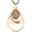 Gold Circles Pendant Necklace, variant on Vintage Leather Necklace for Women Men Handmade Boho Alloy Turquoise Wood Choker Pendant Necklaces with Long Adjustable Leather Cord[b4791]