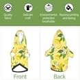 thumbnail image 6 of Disketp Lemon Dog Hoodie Dog Clothes with Hat, Pet Winter Clothes Warm Hoodies Coat for Small Dogs-Large, 6 of 7