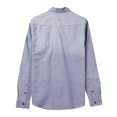 thumbnail image 2 of Ma Croix Mens Long Sleeve Denim Shirt Slim Fit with Pocket, 2 of 4