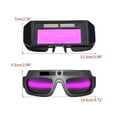 thumbnail image 2 of Welding Goggles Auto Darkening Solar Powered Welding Glasses Helmet Welder Safety Protective Goggles Welder Glasses, 2 of 11