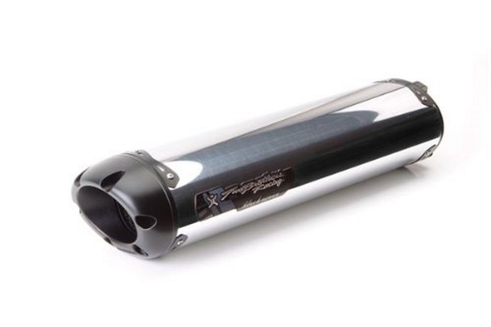 Two Brothers Racing Black Series M-2 Aluminum Canister Full Exhaust System 005-3170106V-B