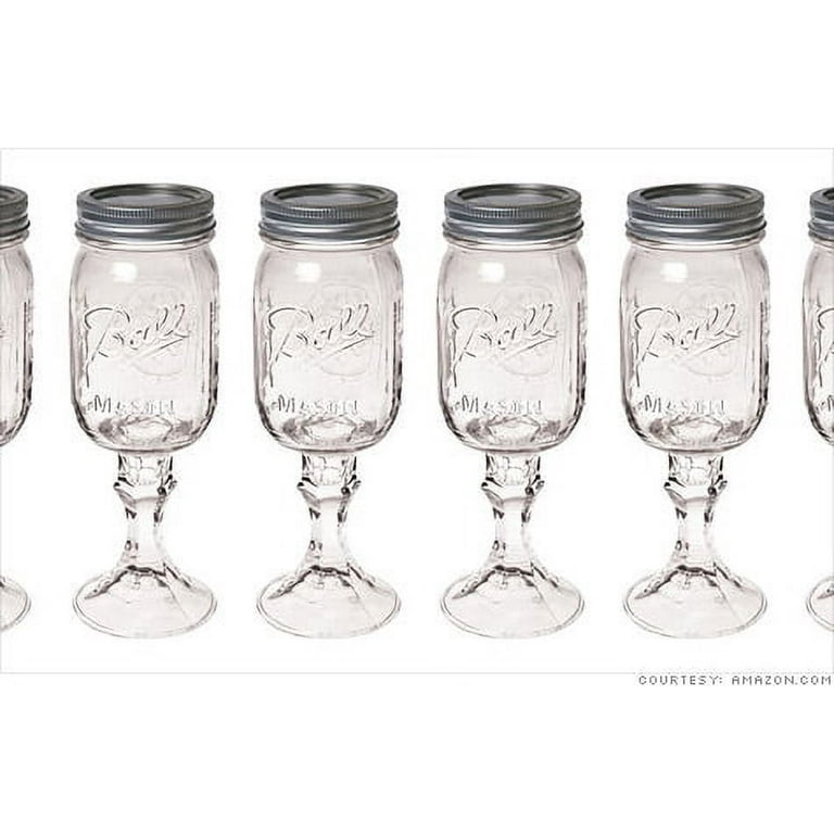 Mason jar wine glasses, complete with lid! : r/DiWHY