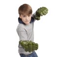 thumbnail image 4 of Juguete de rol Marvel Avengers Hulk con 2 puños Gamma Grip para niños de 4 años o más, 4 of 8