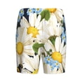 thumbnail image 2 of Haiem Bees Collecting Nectar Men's Pajama Short with Soft Woven Cotton Elastic Waistband Sleep Short-3X-Large, 2 of 9