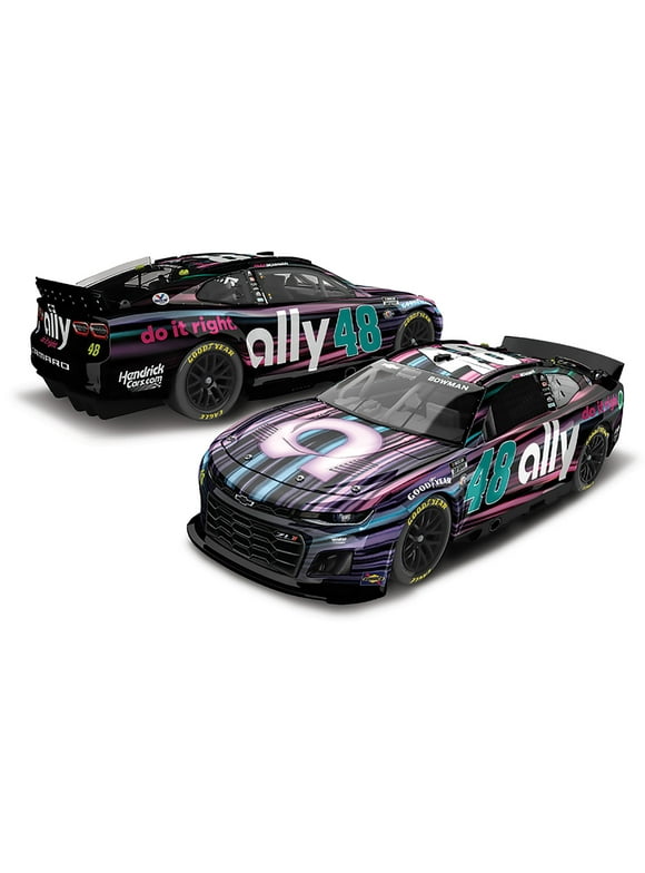 Action Racing Alex Bowman 2023 #48 ally Night 1:24 Regular Paint Die-Cast Chevrolet Camaro