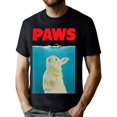 thumbnail image 1 of Paws Bunny T-Shirt Funny Parody Rabbit Lover Gifts - 220g, 1 of 7