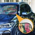 thumbnail image 3 of ALAZA Tropical Flowers-t2 Windshield Sun Shade Car Foldable Sun Visor Block UV Rays Protector 57"x31.5", 3 of 8