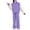 Purple, variant on Girls 2 Piece Hooded Set Raglan Sleeve Pullover Hoodie Straight Leg Pants Fall Trendy Casual Clothes Kids Active Wear