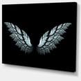 thumbnail image 2 of Angel Wings on Black Background - Abstract Canvas Art Print, 2 of 3