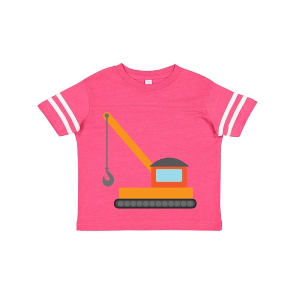 Inktastic Kids Construction Crane Boys or Girls Toddler T-Shirt