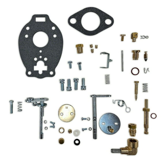 Premium Carburetor Repair Kit Fits International 424 444 Tractor (For Marvel Schebler TSX896 TSX896SL carburetors)